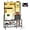 Rustic Brown, variant on Meilocar Parent-Child Hall Tree with Bench and Shoe Storage, Coat Racks Free Standing, 5-in-1 Hall Tree with Hanging Rod and Hooks for Entrance, Foyer, Mudroom (Rustic Brown)