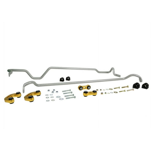 Whiteline Front (22mm) and Rear (22mm) Swaybar Kit; fits Subaru Forester 98-02