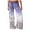 Purple, variant on HomeGardon Women's Harem Pants, Women's Boho Pants, Wide Leg High Waist Harem Pants, Hippie Palazzo Pants Boho Joggers Yoga Clothes with Pockets,S-3XL