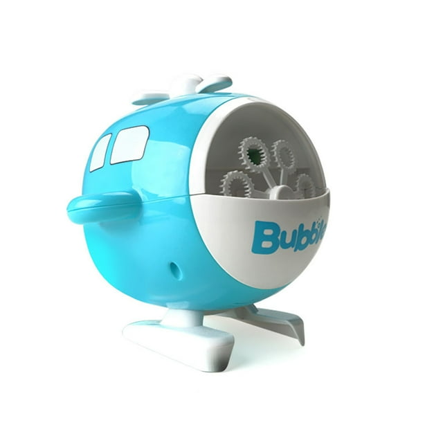 Bubble Blower Helicopter Shape Automatic Bubble Maker Bubble Machine for Kids
