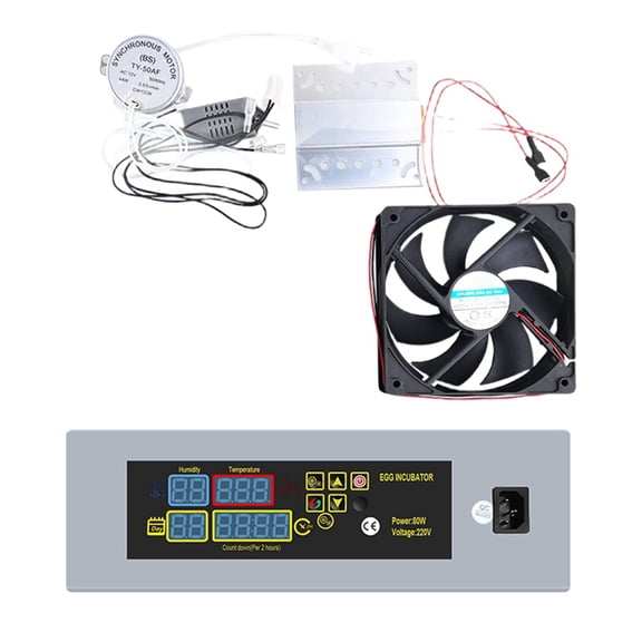 Egg Hatching DIY Incubator Mini Incubateur Controller Set DIY Egg Incubator with Temperature Control Chicken US Plug
