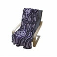 thumbnail image 4 of Celtic Soft Flannel Fleece Throw Blanket, Unique Celtic Knot with Swirling and Twisted Line Details Print, Cozy Plush for Indoor and Outdoor Use, 60" x 80", Violet Lilac, by Ambesonne, 4 of 6