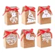 thumbnail image 1 of Herramienta para hornear galletas de fondant tridimensional con temática navideña con juego de sellos de émbolo, pan de jengibre para niño/niña, muñeco de nieve, Papá Noel, árbol de Navidad, reno,, 1 of 7