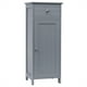 thumbnail image 2 of Costway Armario del Baño Organizado Vertical con Puerta Individual 1 Cajón Grande 2 Repisas Regulables para Baño Salón Gris 35,6 x 30,5 x 88 cm, 2 of 10