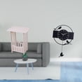 thumbnail image 2 of Mesita De Noche Minimalista Con Reloj De Diseño De Pájaro. Práctica Y Portátil, Ideal Para Hoteles, Cafeterías, Salones, Balcones, Estudios Y Decoración De Cocina., 2 of 8