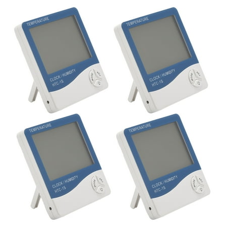 

Indoor Thermometer Moisture Meter LCD Digital Thermometer Hygrometer Room Room / ℉ Temperature Moisture Meter Thermo-Hygrometer with MAX / Min Memory 4PCS