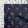 thumbnail image 1 of oneOone Cotton Flex Fabric Leaves & Floral Block Print Fabric By The Yard 40 Inch Wide, 1 of 4