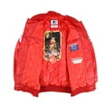 thumbnail image 2 of STARTER Manteau Universitaire pour Hommes Atlanta Hawks, Rouge, XXX-Grand, 2 of 3