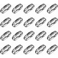 thumbnail image 1 of Jinyuanchao 100 Pcs Replacement Vertical Roman Roller Blind Ball Chain Connector Clips, Beaded Ball Chain Connector, 1 of 8