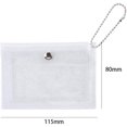 thumbnail image 2 of HUGFEGWE Mini Photo Card Holder, PVC Card Holder Bag, Small Wallet Transparent Portable Coin Purse Key Ring Bag Pendant Card Storage Bag(03) U2537-14113, 2 of 7
