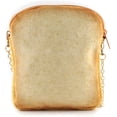 thumbnail image 4 of YOUI-GIFTS butter Toast Shoulder Bag,Cute Plush Food Crossbody Handbag for Women, 4 of 4