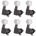 thumbnail image 2 of Juego de 6 Clavijas de Afinación Shamjiam Cerradas para Guitarra Acústica/Eléctrica Perillas Blancas Perladas, 2 of 9