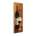 thumbnail image 2 of "Vin Rouge Panel II" By Albena Hristova, Giclee Print on Gallery Wrap Canvas, 2 of 3