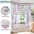 thumbnail image 3 of Yayeee Window Curtains Light Filtering 63"x42" Grommet Panel Pair Home Living Room Decor, Pink Skates, 3 of 7