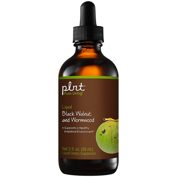Black Walnut and Wormwood Liquid Supports a Healthy Intestinal