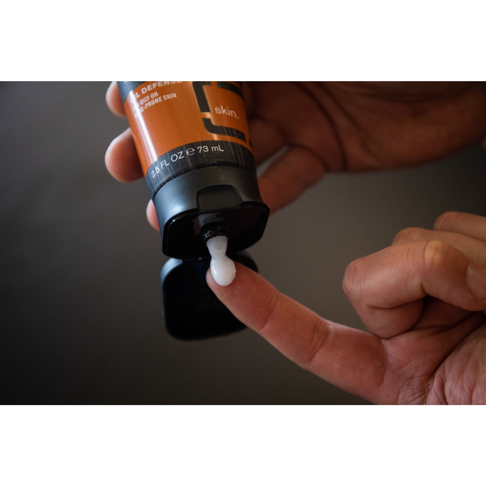Every Man Jack Activated Charcoal Oil Defense Mattifying Face Lotion for Men, 2.5 oz