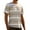 A-Khaki407, variant on JAJAHO T Shirts For Men Short Sleeve Striped Summer Top Color Block Crewneck Classic Tee Shirt Relaxed Fit Daily Wear Trendy Tops