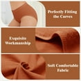 thumbnail image 2 of Women High Waisted Underwear Shapewear, Seamless Briefs Full Coverage Ladies Panties Black+Skin+Caramel+Coffee 2XL, 2 of 7