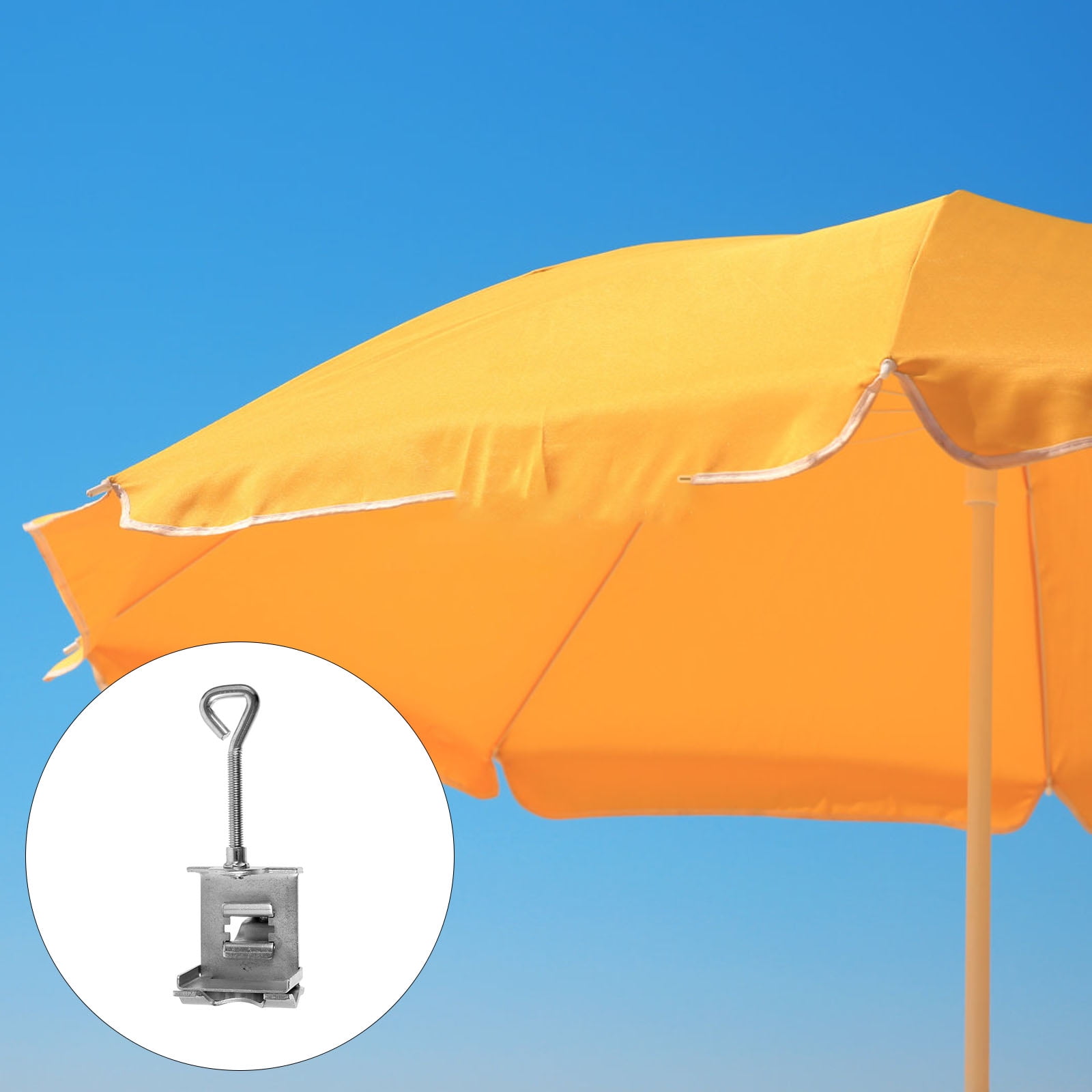 HOMEMAXS 3pcs Multi-function Parasol Support Bracket Stable Bottom Camping Umbrella Stand Summer Parasol Base