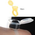 thumbnail image 4 of Tatuajes De Tatuaje Tazas Desechables Para Tatuaje Pigmento Pigmento Pigmento Ceja Blanco Sunnimix Anillos de pigmento, 4 of 8