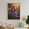thumbnail image 6 of Diamond Art Kits for Adults - Butterfly On Purple Flower At Sunset 5d Diamond Painting for Adults, Diamond Art for Adults Beginners, Frameless Diamond Painting Kits for Adults for Home Wall Decor, 6 of 7