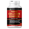 Pristine Premium Multi Collagen Supplement 1000mg - Support Healthy Hair Skin Bone & Joints Hydrolyzed Collagen Protein Complex (Types I II III V & X) - 90 Capsules