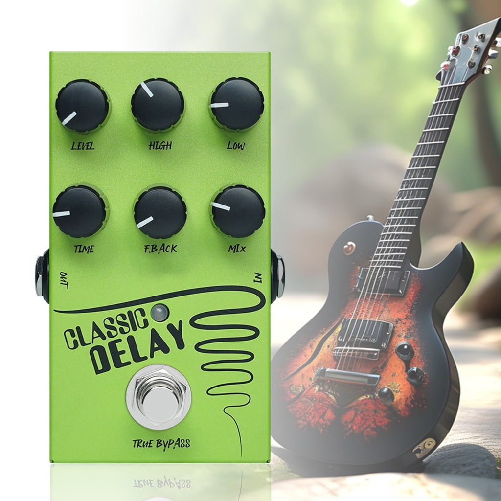 Small Delay Effect Pedal Overdrive Guitar Pedal Good Quality Delay Pedal