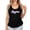 Black Tank Top, variant on Cute Retro America Tank Top for Women & Teens Vintage 4th of July Tee White Tank Top Medium