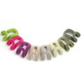 thumbnail image 1 of ziyahi 10Pcs/Lot Mini Flocking Clothes Hanger Easy Hook Closet Organizer Clothes Hanger Color Random, 1 of 9