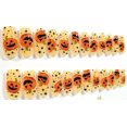 thumbnail image 5 of Jack Attack Glossy Medium Square Press On Nails - 24 Pieces - Artificial Nail Kit - Halloween Nails, 5 of 5
