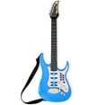 thumbnail image 4 of Best Choice Products Pretend Play Kids Electric Guitar, Toy Guitar with Interactive Microphone, Amp - Soft Blue, 4 of 7