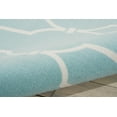 thumbnail image 7 of Nourison Home & Garden Indoor/Outdoor Aqua 4'4" x 6'3" Area Rug, (4x6), 7 of 7