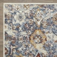 thumbnail image 3 of Loomaknoti Alsbrooke Amibell 4' x 6' Blue Persian Indoor Area Rug, 3 of 8