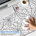 thumbnail image 2 of Long Mouse Pads for Desk,Halloween Spider Web Pattern Desk Mats on Top Of Desks, Desk Mouse Pad Extra Large with 3mm Non-Slip Base and Stitched Edge for Gaming,Office,Work,Home 47.3x23.6in, 2 of 5