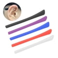 thumbnail image 2 of 10 Pieces Silicone Eyeglass End Tips Non Slip Temple Tips Ear Sock Tubes Comfort Soft for Eyewear Spectacle Reading Glasses 4pcs, 2 of 6