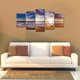 thumbnail image 5 of Matsuzay Island Sunshine Peace Beach 5 uds Modular lienzo impreso póster Artesanía arena dorada Talla 2 Matsuzay JJ13192-02, 5 of 6