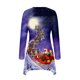 thumbnail image 5 of Tops Para Mujer Blusa de Navidad Camisas de Manga Larga Camiseta Casual Con Estampado de Cuello Redondo de Moda de Otoño Odeerbi ODB169911, 5 of 5