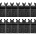 thumbnail image 1 of 12PCS Oscillating Saw Blades with 2 C-Clip Adapter, Wood/Metal/Plastic Oscillating Multitool Blades, 1 of 4