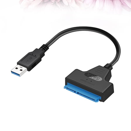 ELAYARD Data Transfer Cable USB3.0 to Patch Cord Wire Black 1Pcs