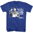 thumbnail image 1 of Parks And Recreation No Idea What Im Doing Royal Adult T-Shirt, 1 of 2