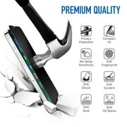 For Samsung Galaxy S24+ /S24 Plus 5G Privacy Screen Protector Tempered Glass Anti-Spy Anti-Peek 9H Hardness Screen Cover by Xpression - Black