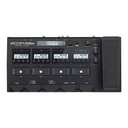 UPC: 0884354015718 | Zoom G5N Multi Effects Processor with Expression Pedal Simulator for Guitarists