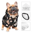 thumbnail image 3 of Sikiie Lilies Flowers Dog Hoodie,Dog Clothes,Dog Sweatshirt ,Dog Shirt, Dog Clothes for Puppy Kitten Small Dogs Cats-Small, 3 of 7