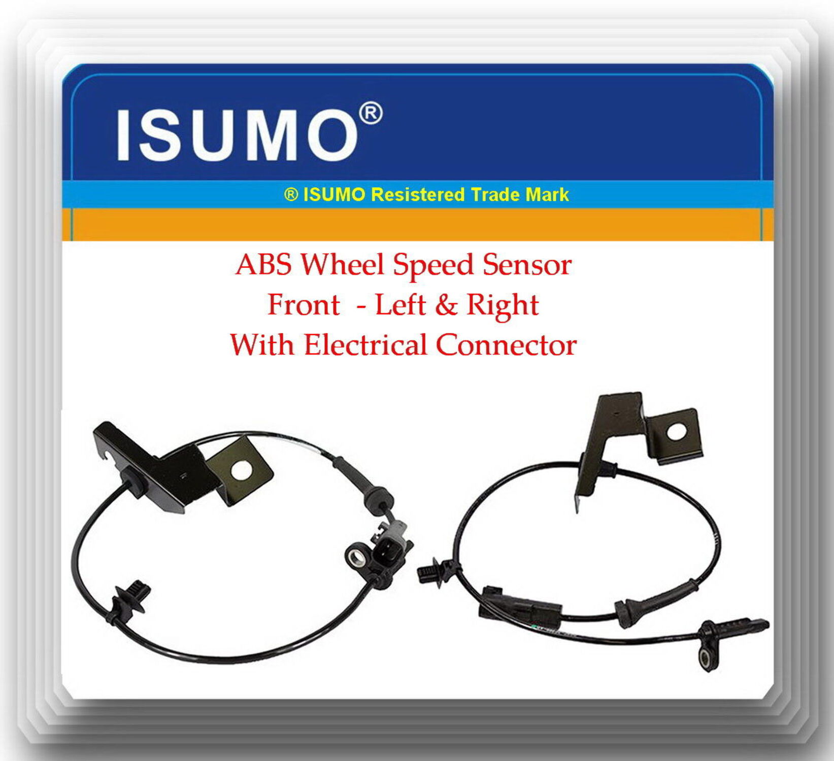 TOM AUTO PARTS ABS Wheel Speed Sensor – Front Left/Right For Ford Lincoln Aviator Mercury (970-264), Direct Replacement