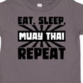 thumbnail image 4 of Inktastic Eat, Sleep, Muay Thai, Repeat Boys or Girls Toddler T-Shirt, 4 of 5