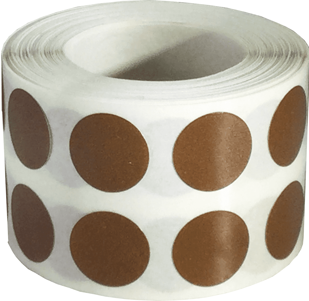 Removable Color Coding Dot Labels 1/2 Inch 1,000 Adhesive Stickers