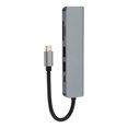 thumbnail image 4 of USB C HUB, 6 EN 1 SOPORTE DE 4K 30HZ ALEACIÓN DE ALUMINIO ENCHUFE Y JUEGO DE BOSCOS USB Para Computadoras para Computeradoras, 4 of 7