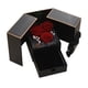 thumbnail image 1 of Rose Jewelry Gift Box Bow Eternal Lipstick Gift, Double Open Door, Foldable, Portable, Rose Design, Gift for Valentine's Day, for Office, High-Quality Materials, 2-Tier Design, Long-Lasting, 1 of 9