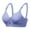 Dark Blue, variant on 50% Off Clear! Viikei Bras for Women Sports Bras Wirefree Plus Size Adjustable Extra-Elastic Solid Color Shaping Cup Lingerie
