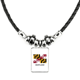 thumbnail image 1 of collar a mano colgante de cuerda de cuero Unbranded M, 1 of 3